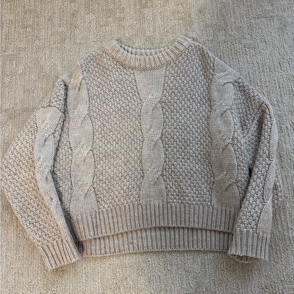 Oak&Fort Cable Knit Sweater
